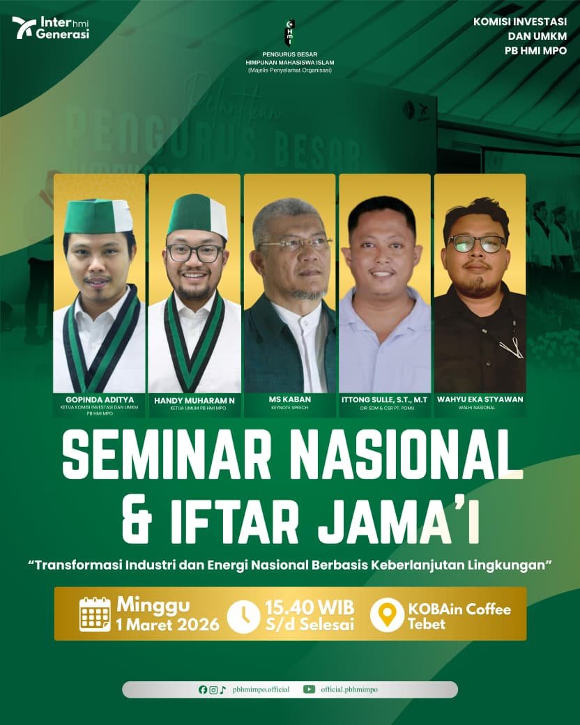Seminar Nasional Bahas Transformasi Industri dan Energi Berkelanjutan, Dihadiri Tokoh Nasional