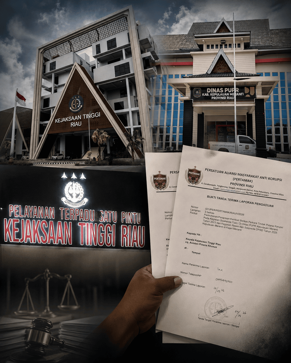 Diduga Sarat Konflik Kepentingan Dalam Penanganan Dugaan Korupsi Swakelola di Dinas PUPR MERANTI. PERTAMAK Riau: Pak KAJATI Riau, Ambil Alih Kembali Kasus Tersebut